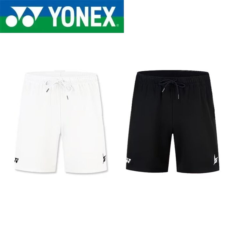 Badminton Jersey - YONEX 高品質バドミントンショーツ。メンズおよびレディース向け。夏の競技用シリーズ。速乾性に優れたスポーツジャージ。