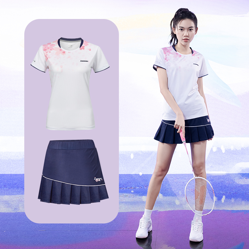 Badminton Jersey - Kawasaki オリジナル女性のバドミントンスーツスポーツ通気性と吸汗性夏バドミントン服女性