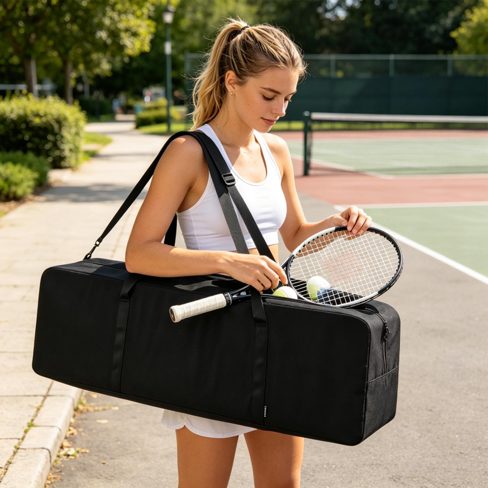 ピクルボール用ネットバッグ。折りたたみ式ネットシステムとファ - Badminton Net のレビューと価格