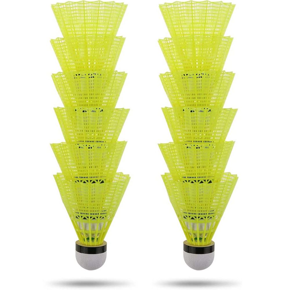 優れた安定性を備えたナイロンバドミントンシャトルコック、屋内 - Feather Shuttlecock のレビューと価格