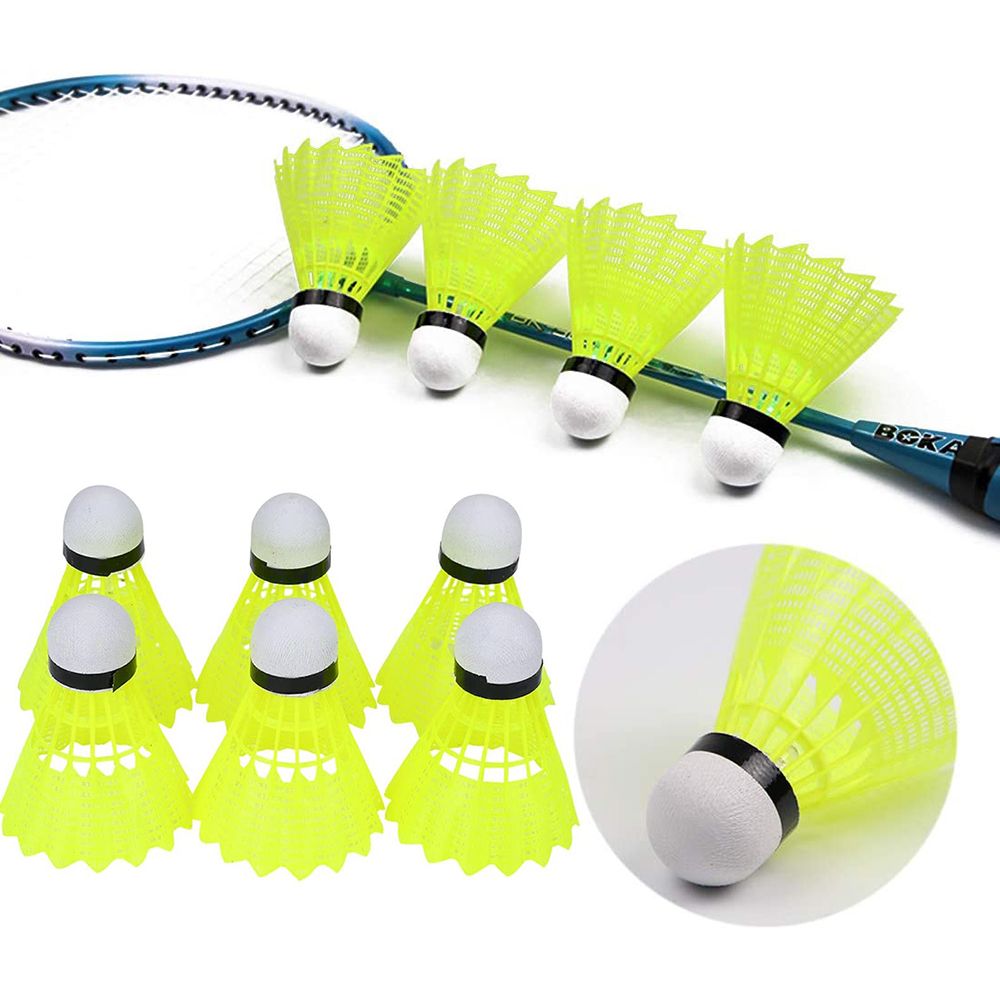 優れた安定性を備えたナイロンバドミントンシャトルコック、屋内 - Feather Shuttlecock のレビューと価格