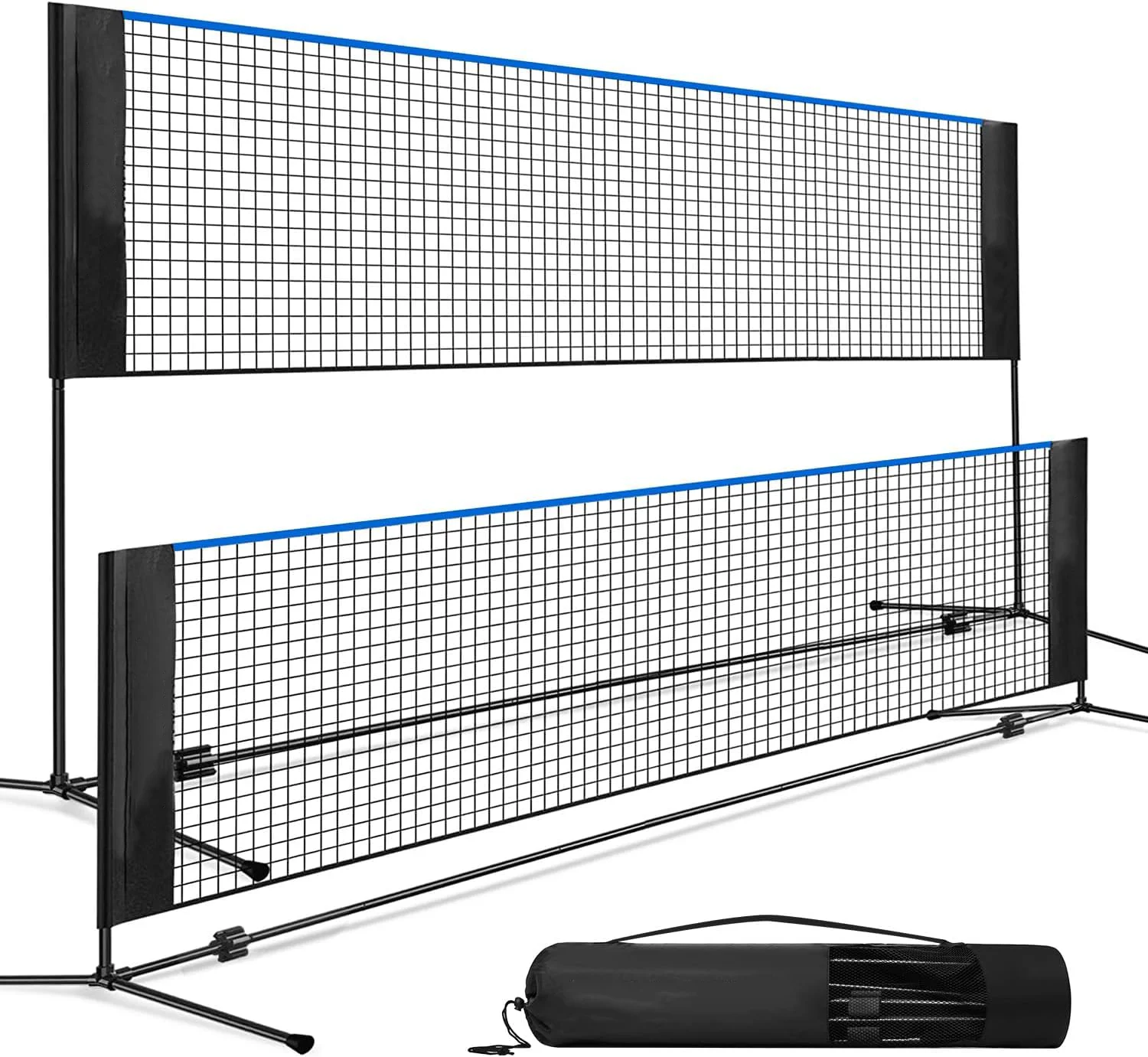 高さ10フィートの多目的スポーツネット。ピクルボール、テニス - Badminton Net のレビューと価格
