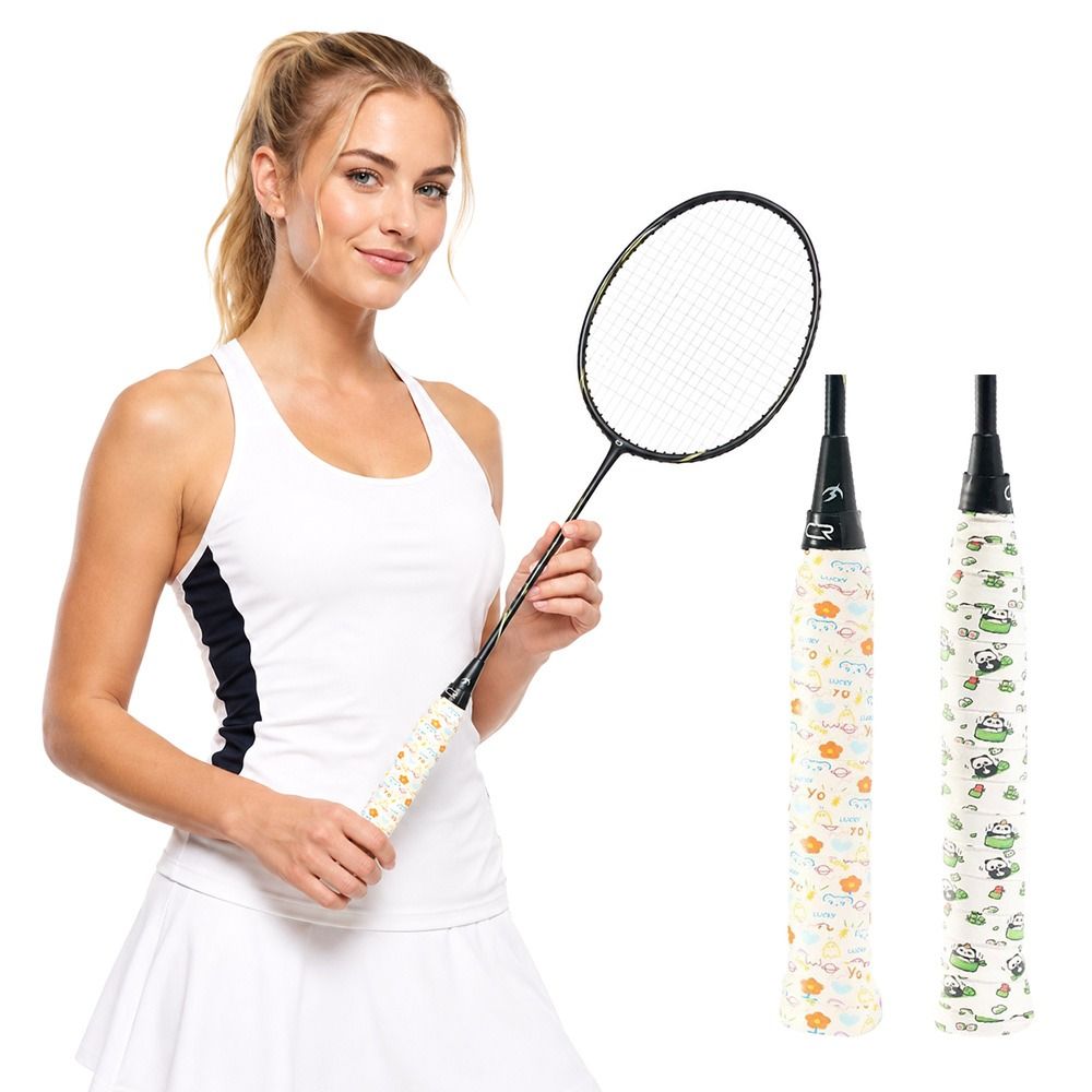 1.2 メートルバドミントンハンドルラップテープ漫画 PU  - Badminton Materi のレビューと価格