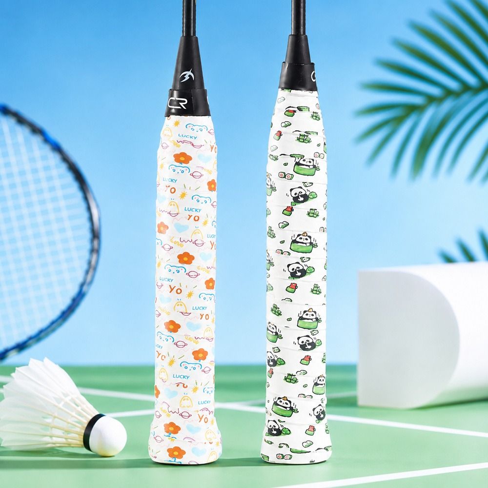 1.2 メートルバドミントンハンドルラップテープ漫画 PU  - Badminton Materi のレビューと価格