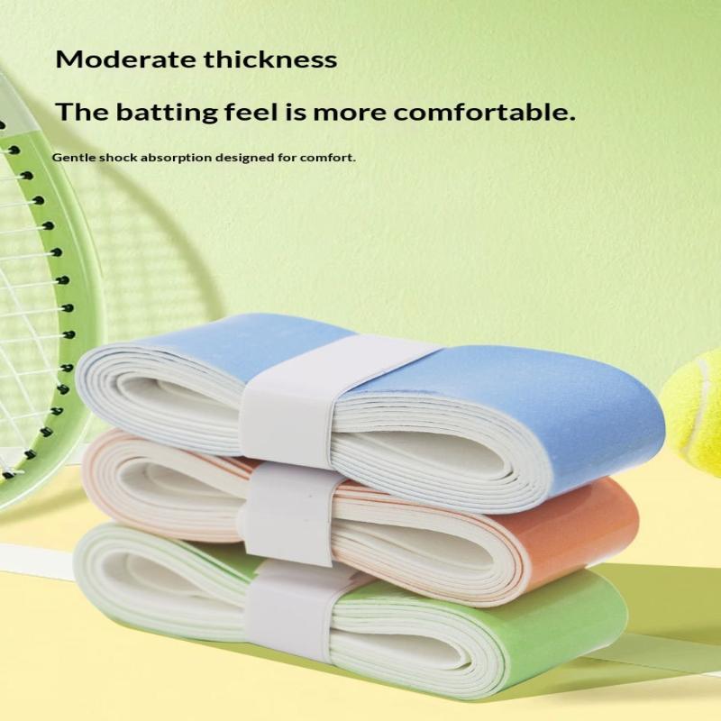 グラデーションカラー汗止めテニスラケットグリップテープ通気性 - Badminton Grip のレビューと価格