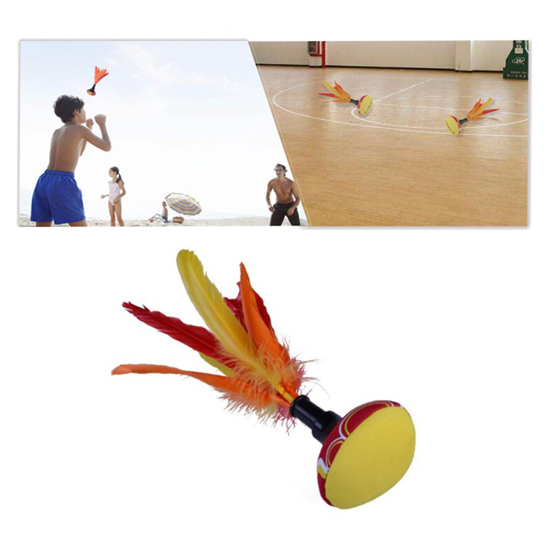 屋内と屋外のエンターテイメントのためのビーチシャトルコック、 - Feather Shuttlecock のレビューと価格