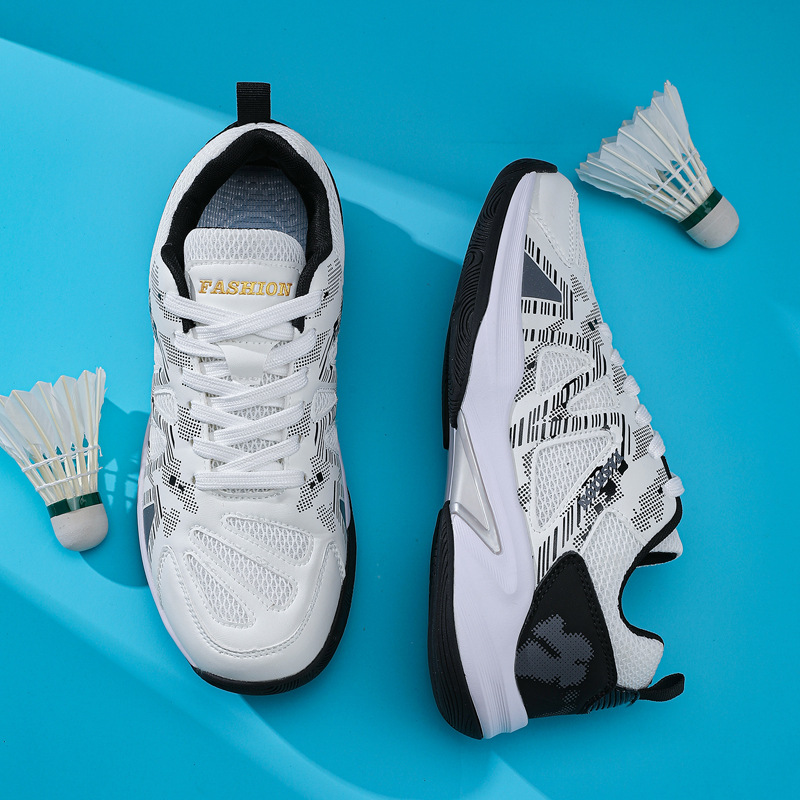 メンズおよびレディース用バドミントンシューズ：プロのトレーニ - Badminton Shoes Men のレビューと価格