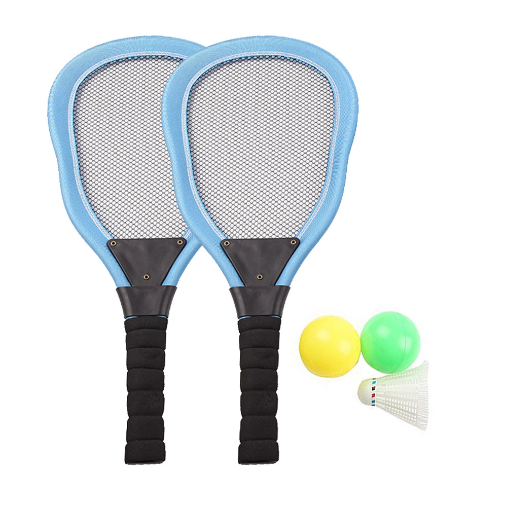 子供向けビーチラケット5本セット。高品質な布製ラケットと、バ - Badminton Grip のレビューと価格