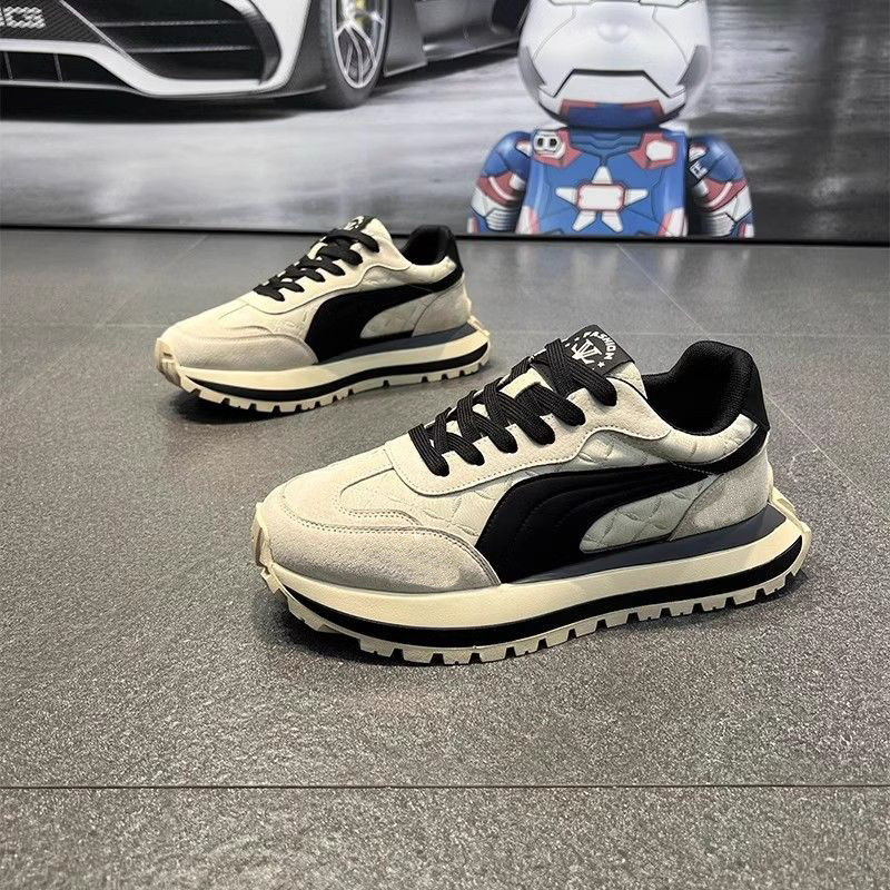 メンズスニーカー四季新通気性カジュアルシューズレースアップス - Badminton Shoes のレビューと価格