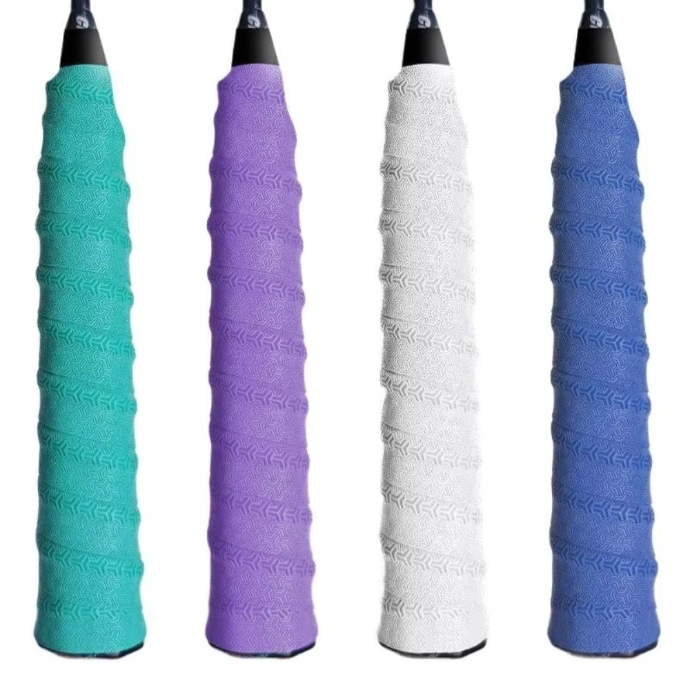 吸汗性バドミントングリップテープ、滑り止め・衝撃吸収性テニス - Badminton Materi のレビューと価格