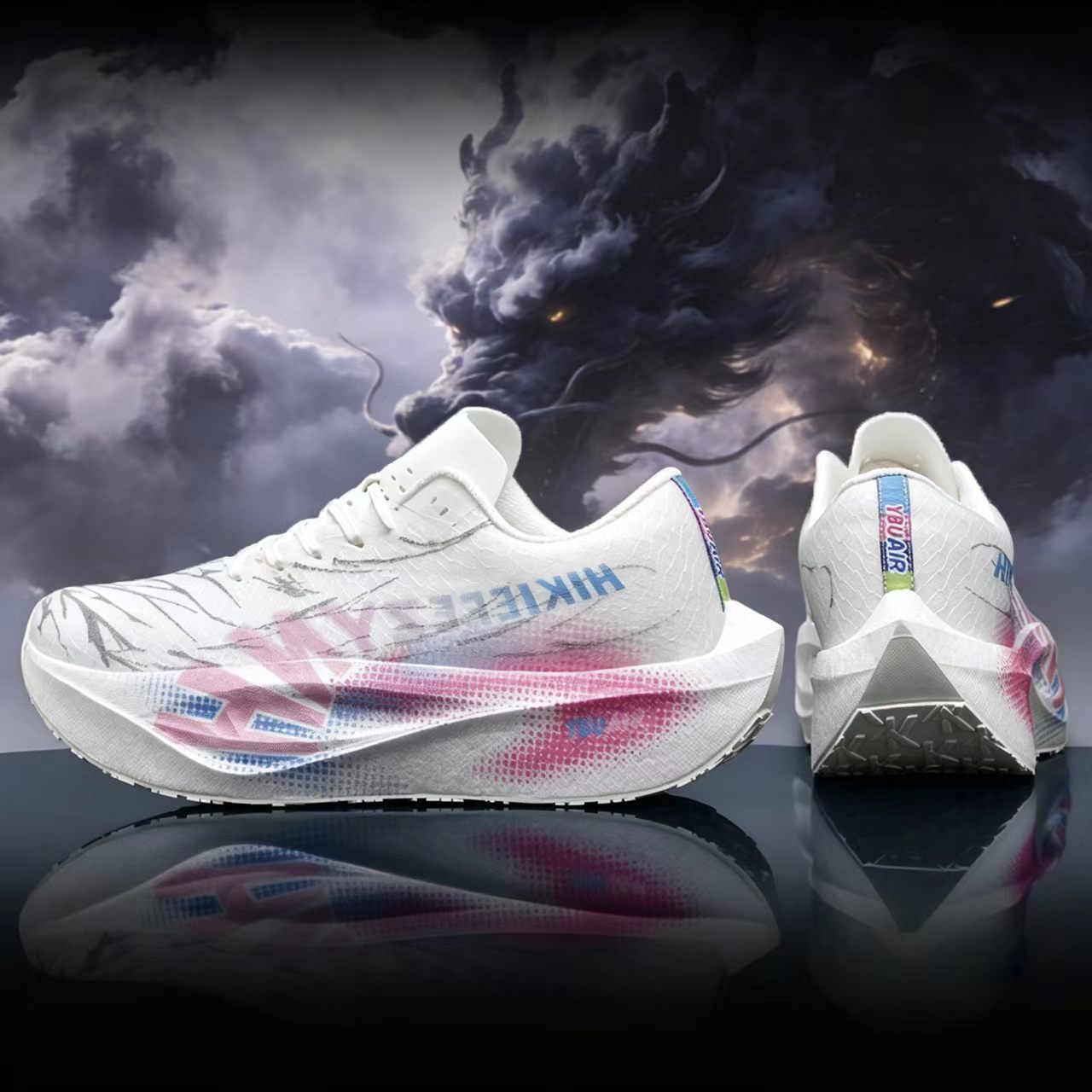 メンズカーボンプレートランニングシューズ 通気性アスレチック - Badminton Shoes のレビューと価格