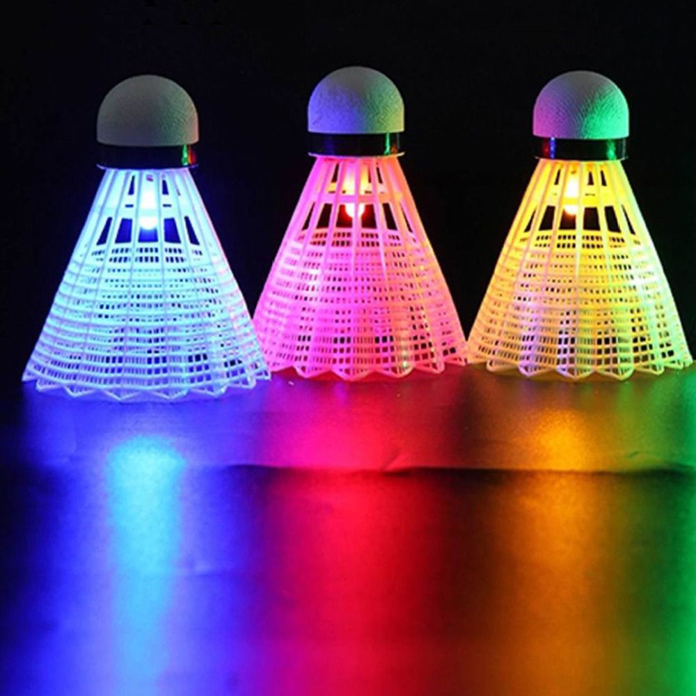 ライトアップ LED バドミントン光る照明ボール発光バドミン - Feather Shuttlecock のレビューと価格