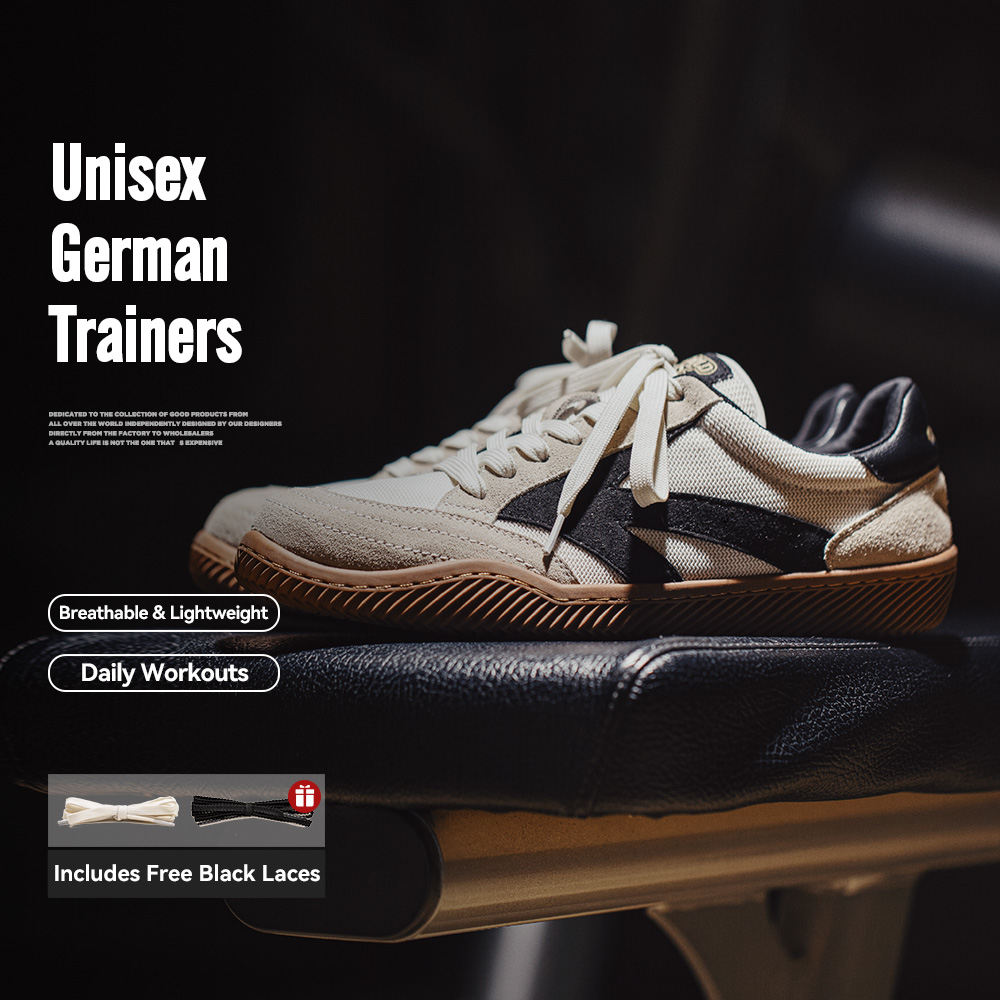 Maden レトロパッチワークドイツトレーナーシューズユニセ - Badminton Shoes のレビューと価格
